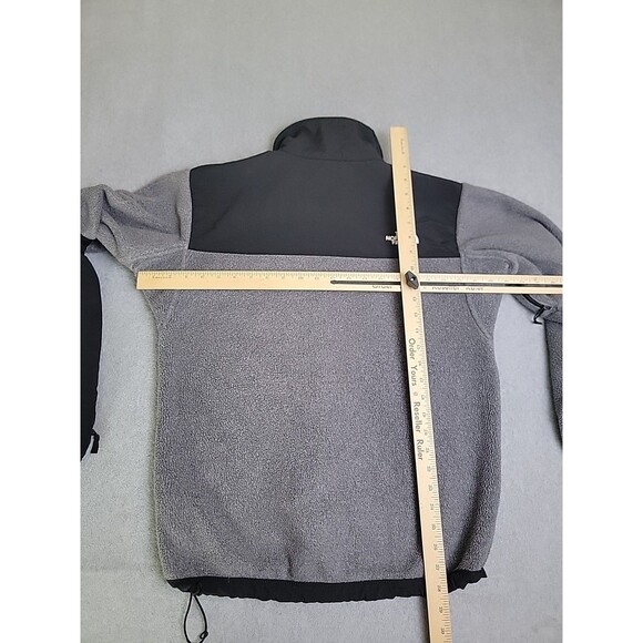 North Face Denali Jacket Mens S Black Full Zip Pockets Fleece Embroidered Logo - Picture 13 of 16